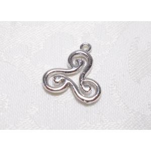 時代物メタル０１２　１６Ｘ１８ＭＭ（1ケ）ロジウム色｜beadsshopj4