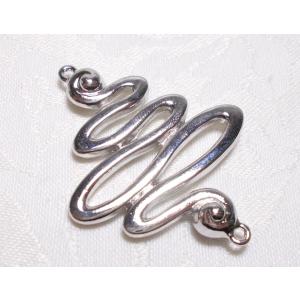 時代物メタル０１６（Ｌ）　３５Ｘ４５ＭＭ（1ケ）ロジウム色｜beadsshopj4