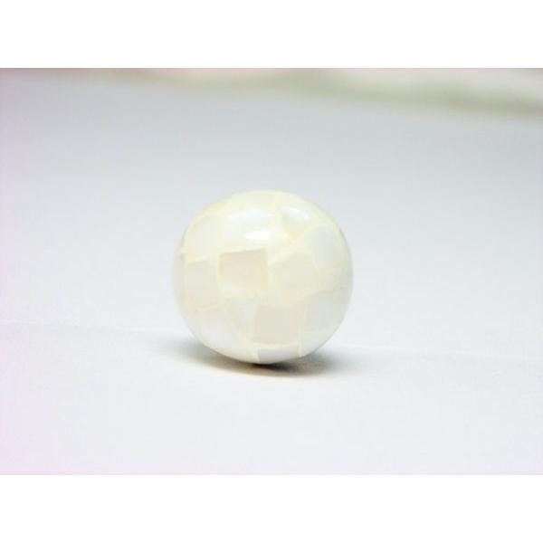 モザイクシェル　１２ｍｍ　ホワイト