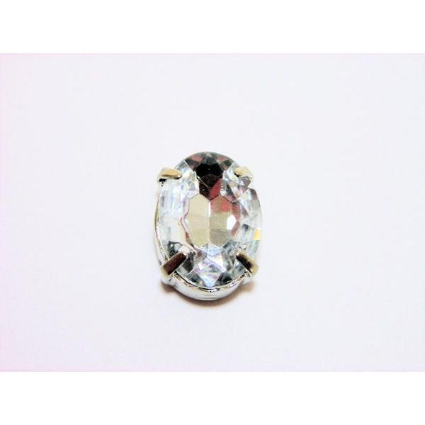 アクリルミラーパーツ　10×14mmオーバル　(4ヶ)