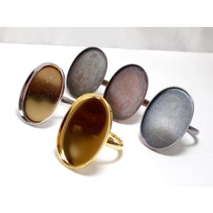 枠付きフリーリング　２　18×25mm