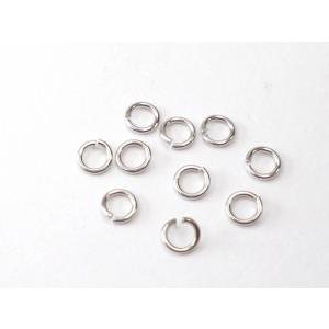 ステンレス　丸カン0.7Ｘ4MM（10ケ）｜beadsshopj4