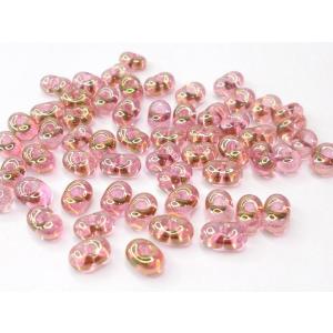 大口 チェコ ファルファーレ 3.2×6.5mm シェナピンク 50g ビーズ ビーズアンドパーツ ...