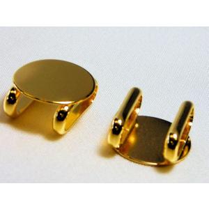 帯留め金具 S 15mm 1ヶ 帯留 帯留め ...の詳細画像1