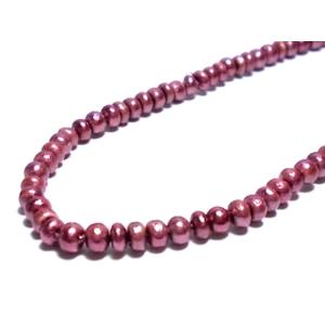 パール塗装ココビーズ　丸大　約4mm｜beadsshopj4