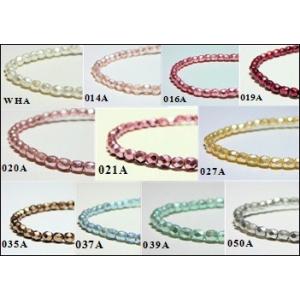 チェコFP　パール塗装　4ｍｍ(40ヶ)｜beadsshopj4