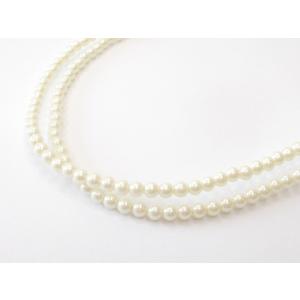 プラスティックパール　3ｍｍ　キスカカラー 30インチ(約254個）