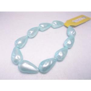 オニプラパール ツユ型1２Ｘ２２ＭＭ（１０ケ）｜beadsshopj4