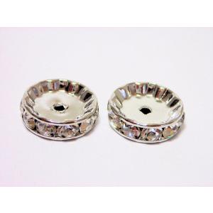 平ロンデル　14mm (2ヶ)｜beadsshopj4