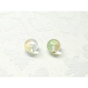 シャボンビーズ  片穴８ＭＭ（２ケ）｜beadsshopj4
