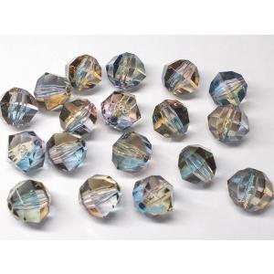 （トワイライトカラー）シャボンビーズ　丸カット（１８ケ）１１ＭＭ｜beadsshopj4