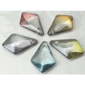 １３Ｘ２０ＭＭ スイング ビーズ ( グレー ツートン カラー ) ソード ６ヶ ドロップ アクセサ...