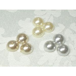 バンズビーズ パール ４Ｘ８ＭＭ (１０ヶ）｜beadsshopj4