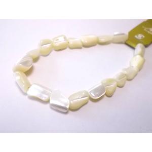 タカセ貝ナゲット 8〜15×7〜12mm　白 ( 20cm )