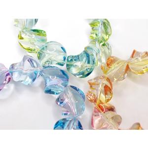 ヴィトライユ ビーズ （サマー） 丸ヒネリ 21mm （６ヶ）