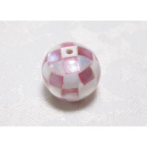 モザイクシェルNEWカラー１４ＭＭ（通し穴）１ケ
