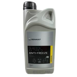 RENAULT ルノー 　クーラント　LLC　GLACEOL　RX　TYPE　ANTI-FREEZE　１リットル　KQ702-30001　KQ70230001｜bealre