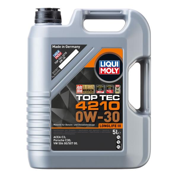 【15％OFFクーポン】LIQUI MOLY リキモリ トップテック4210　0W30 　21605...
