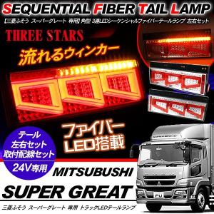 FUSO スーパーグレート　テールランプLED 左右セット 楽天市場】スーパーグレート 三菱 ふそう ファイバー LED トラック