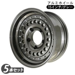 ジムニー シエラ JB74W JB43W 15インチ 6.5J アルミホイール グレー 4