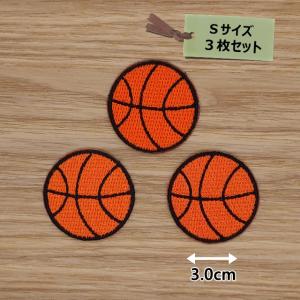 アイロンワッペン/刺繍/アップリケ/バスケットボールs/10枚セット