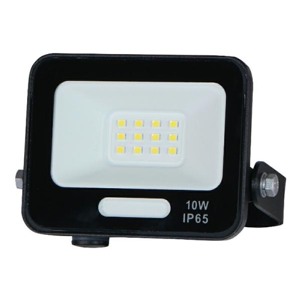 LED投光器 電球色 昼光色 黒 白 10W IP65 屋内 屋外 防塵 耐塵 防水