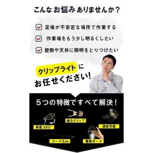 クリップライト E26 照明 業務用 オフィス...の詳細画像3