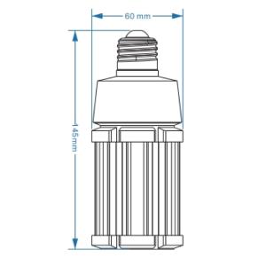 LED電球 コーンライト 水銀灯 E26 50...の詳細画像4