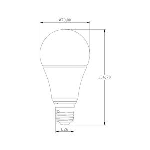 1年保証 LED 電球 E26 100W 相当...の詳細画像1