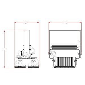 LED投光器 200W 投光器 LED 屋外 ...の詳細画像1