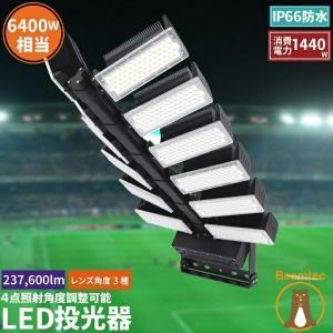 【BONUS+5％】LED投光器 1440W 投光器 LED 屋外 看板 駐車場 倉庫 工場 作業灯 防犯灯 LED高天井 照明器具 LET1440 ビームテック｜beamtec