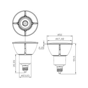 LED電球 スポットライト E11 ハロゲン ...の詳細画像1