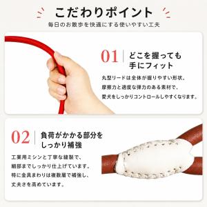犬 リード 犬用リード 防噛み おしゃれ 散歩...の詳細画像4
