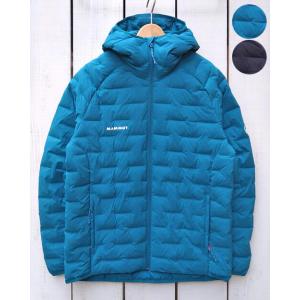 Mammut マムート センダーインサレーションフーデッドジャケット ディープティール ブラック 2...