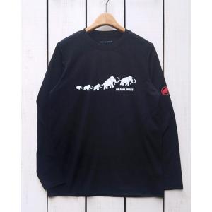 MAMMUT マムート クイックドライロゴ長袖Tシャツ PRT5 ブラック 黒 QD Logo Pr...