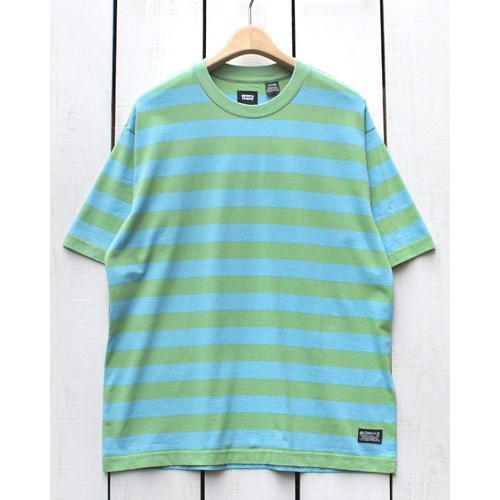 Levi's Skate リーバイス スケート ボーダーTシャツ ライトブルー ライトグリーン Bo...