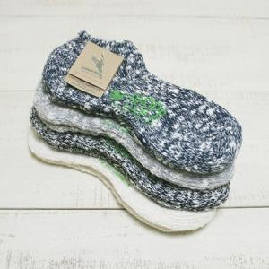 A Hope Hemp ホープヘンプ ミックスアンクルソックス  足首丈 靴下 4色展開 Solid Color Mix Ancle Socks  4-Colors｜beardstore