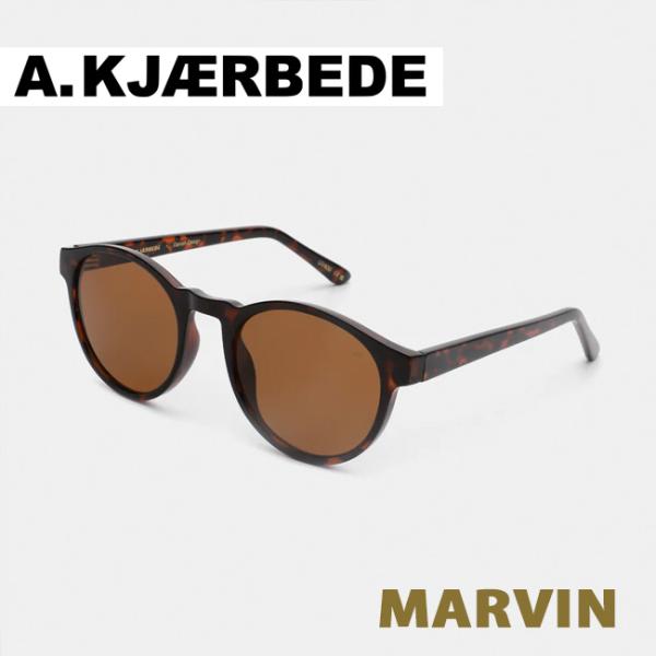 A.KJAERBEDE エキアビド マーヴィン サングラス べっこう ポリカーボネートレンズ CEマ...