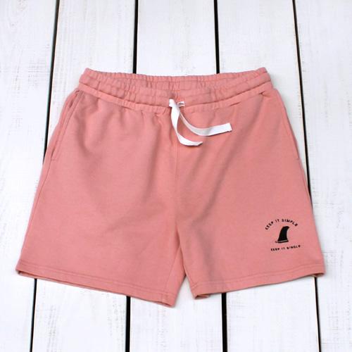 アーモンドサーフ スウェットショーツ ピンク ウォッシュド Keep It Simple Sweat...