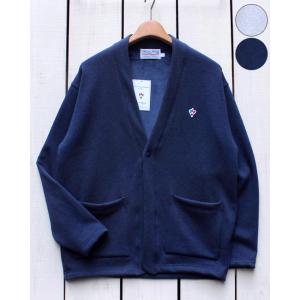 Arvor Maree アルボー マレー ムートンジャージーVネックカーディガン men Mouto...