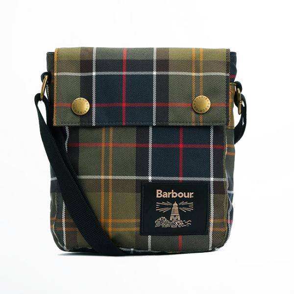 Barbour バブアー タータンフライトバック ショルダーチェック オリーブ系 Torridon ...