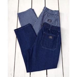 Big Mike ビッグマイク デニムイージーパンツ ダークインディゴ ヒッコリー Denim Ea...