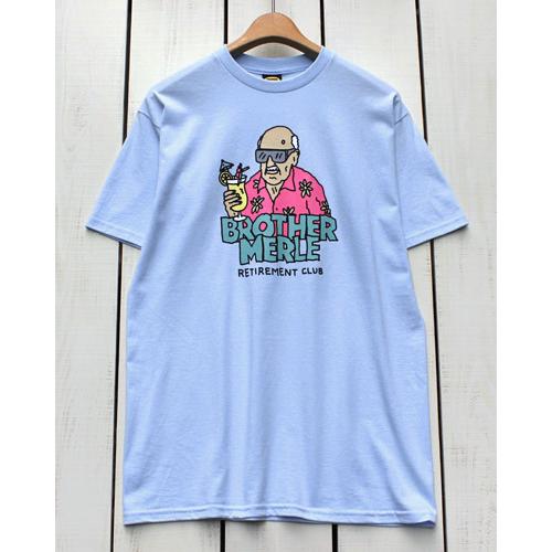Brother Merle ブラザーマール プリントTee パウダーブルー Norm In Hawa...