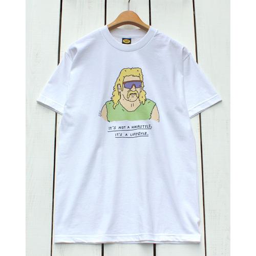 Brother Merle ブラザーマール プリントTee ホワイト 白 Hair Style 1 ...