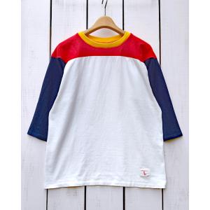 Champion True To Archives チャンピオン 60年代 7分袖フットボールTシャ...