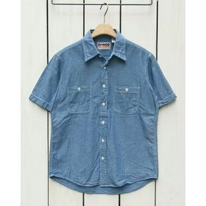 CAMCO（カムコ） シャンブレーワークシャツ 長袖 ブルー L/S Chambray