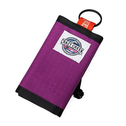 Crazy Creek クレイジークリーク ミニワレット パープルクレイジー Mini Wallet...