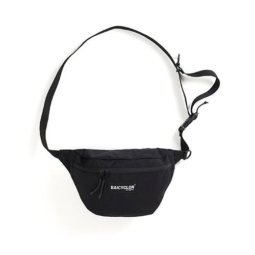 BAICYCLON by Bagjack バイシクロン バッグジャック ウエストバッグ ブラック 黒...