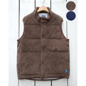 Good On グッドオン  ニットコーデュロイポカポカベスト ピグメント染め Knit Cordu...