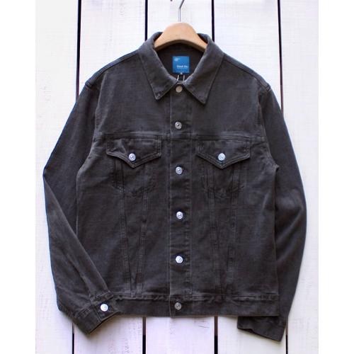 Good On グッドオン ヘビー ジャージ サードGジャン ピグメント ブラック 黒 製品染め ジ...